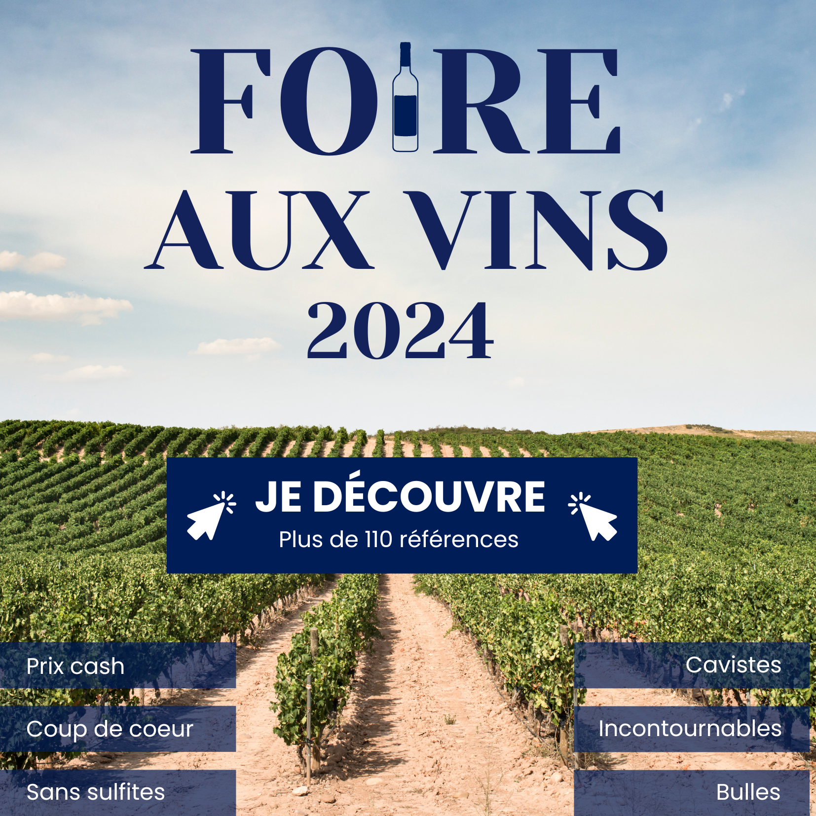 pop-up Foire aux vins 2024